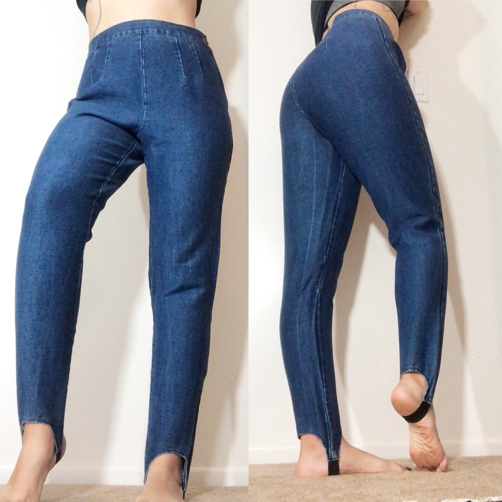 Vintage 1980 Ballad Dark Wash High Rise Jeans